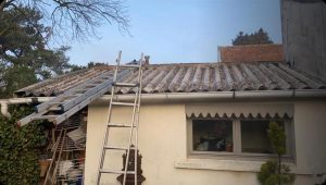 peinture toiture fibrociment villebon sur yvette avant