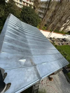toiture zinc massy